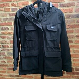 NWOT Penfield Black Flannel-Lined Field Jacket Parka